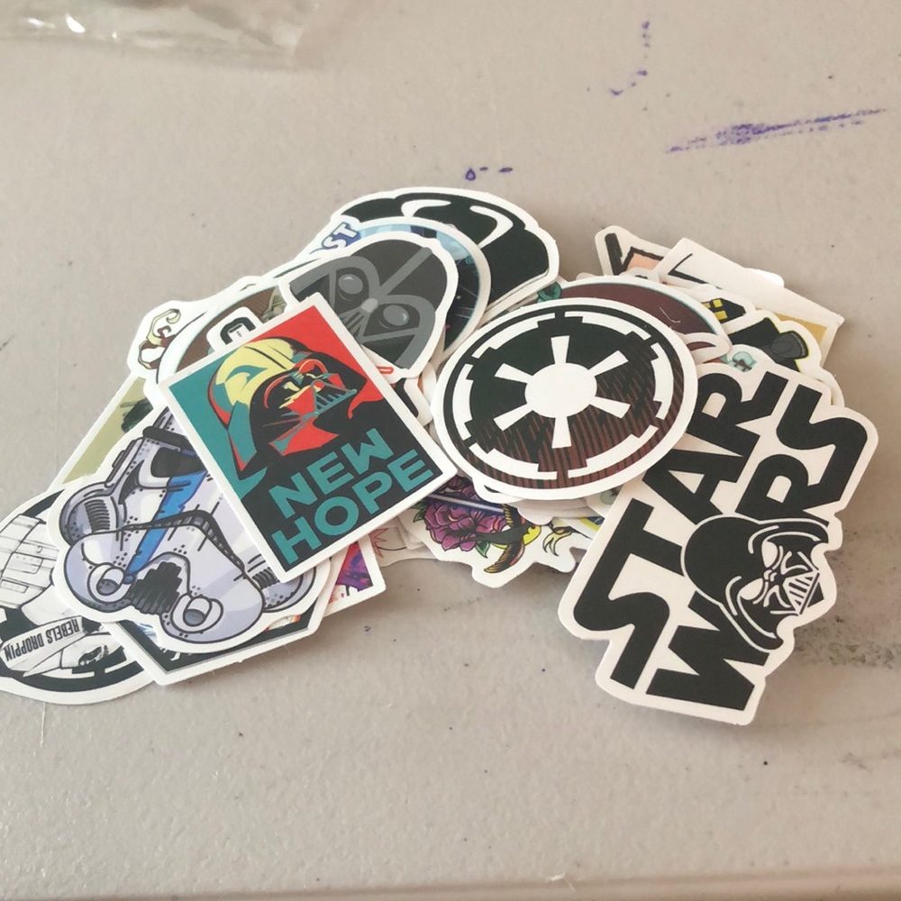 Star Wars sticker pack